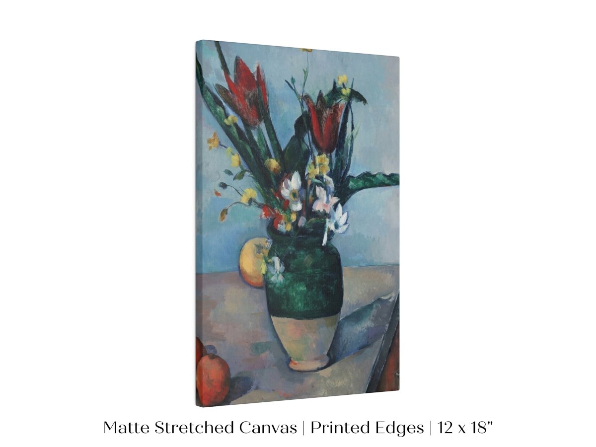 Vase of Red Tulips | P357 - Single Art Prints - Piccolo Fiore Prints