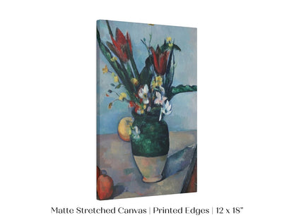 Vase of Red Tulips | P357 - Single Art Prints - Piccolo Fiore Prints
