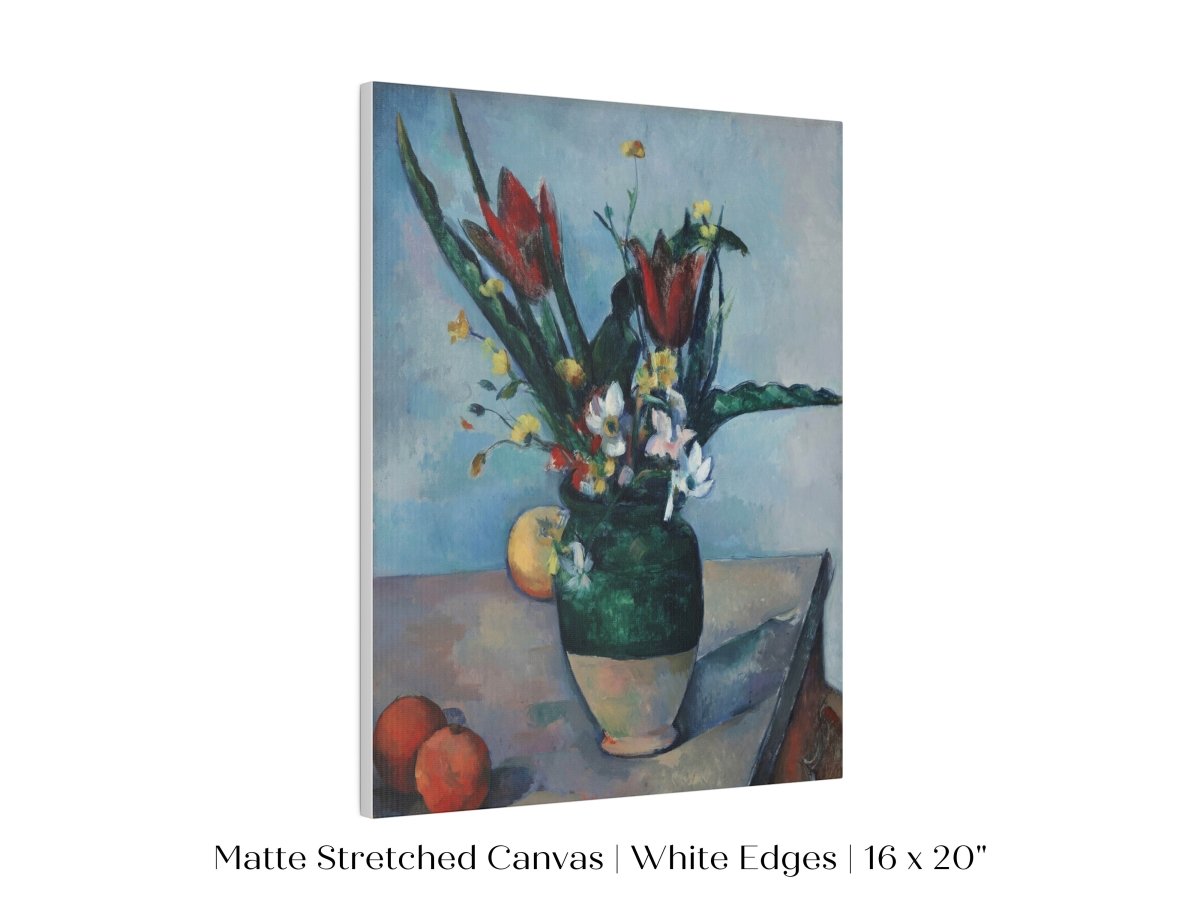 Vase of Red Tulips | P357 - Single Art Prints - Piccolo Fiore Prints