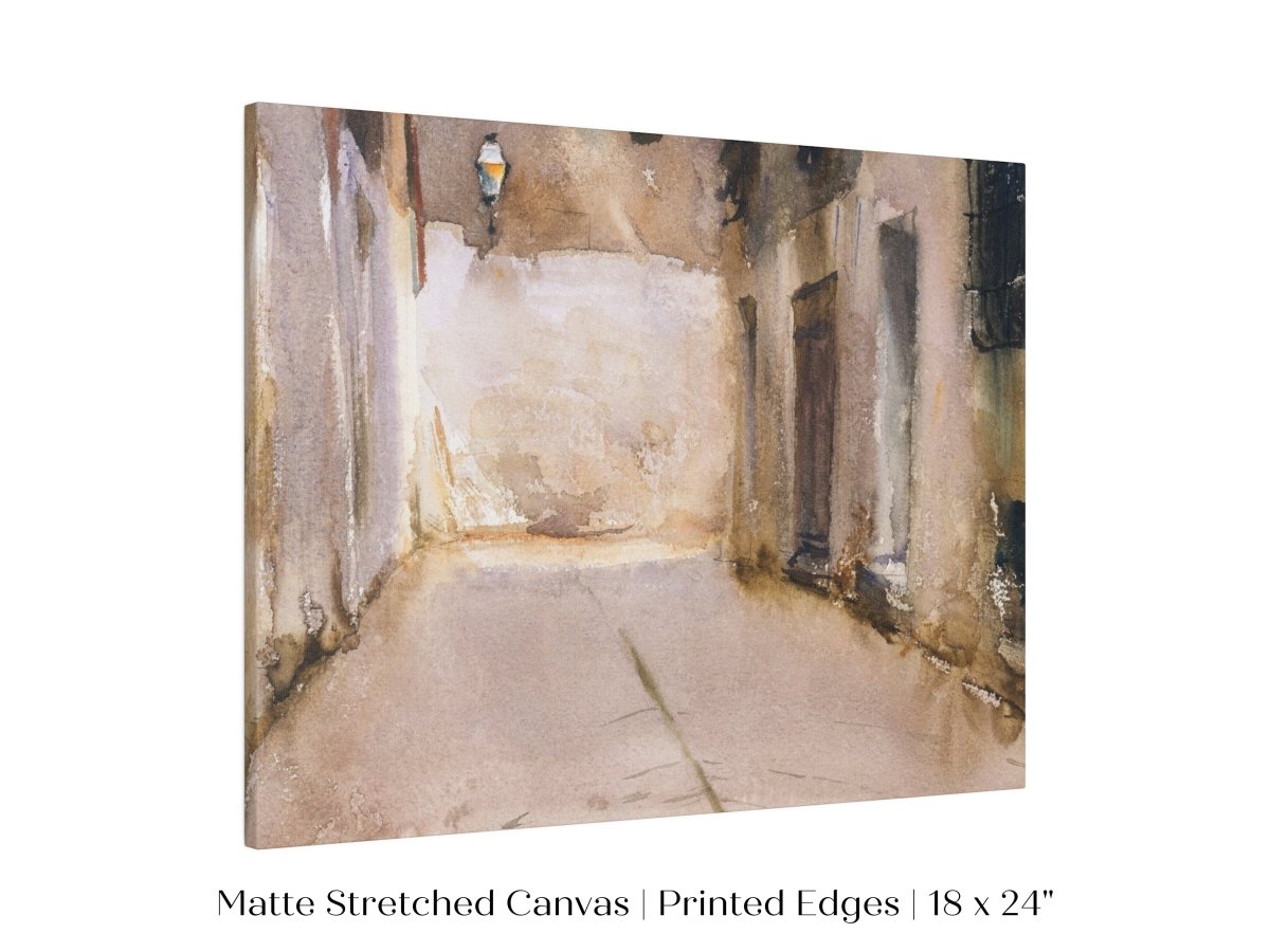 Venice Courtyard | P317 - Single Art Prints - Piccolo Fiore Prints