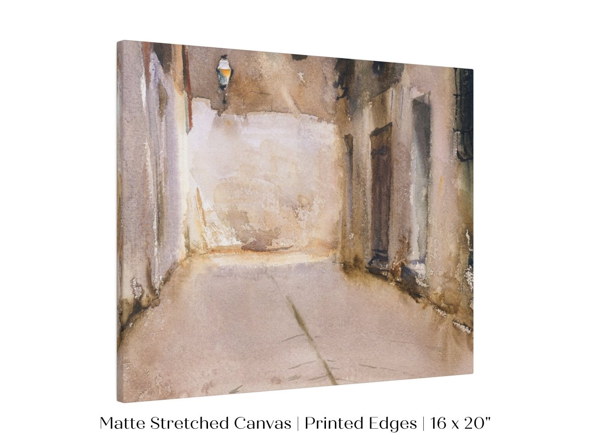 Venice Courtyard | P317 - Single Art Prints - Piccolo Fiore Prints