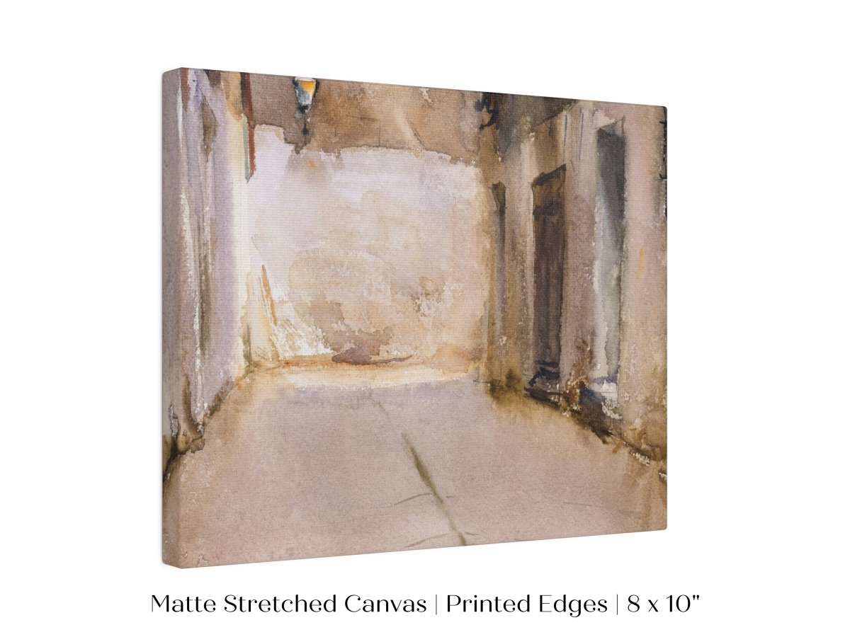 Venice Courtyard | P317 - Single Art Prints - Piccolo Fiore Prints