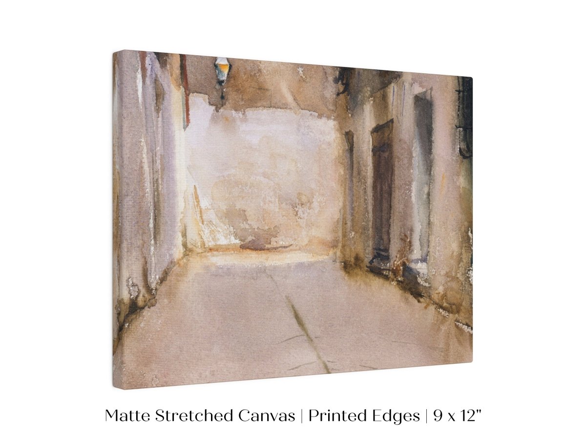 Venice Courtyard | P317 - Single Art Prints - Piccolo Fiore Prints