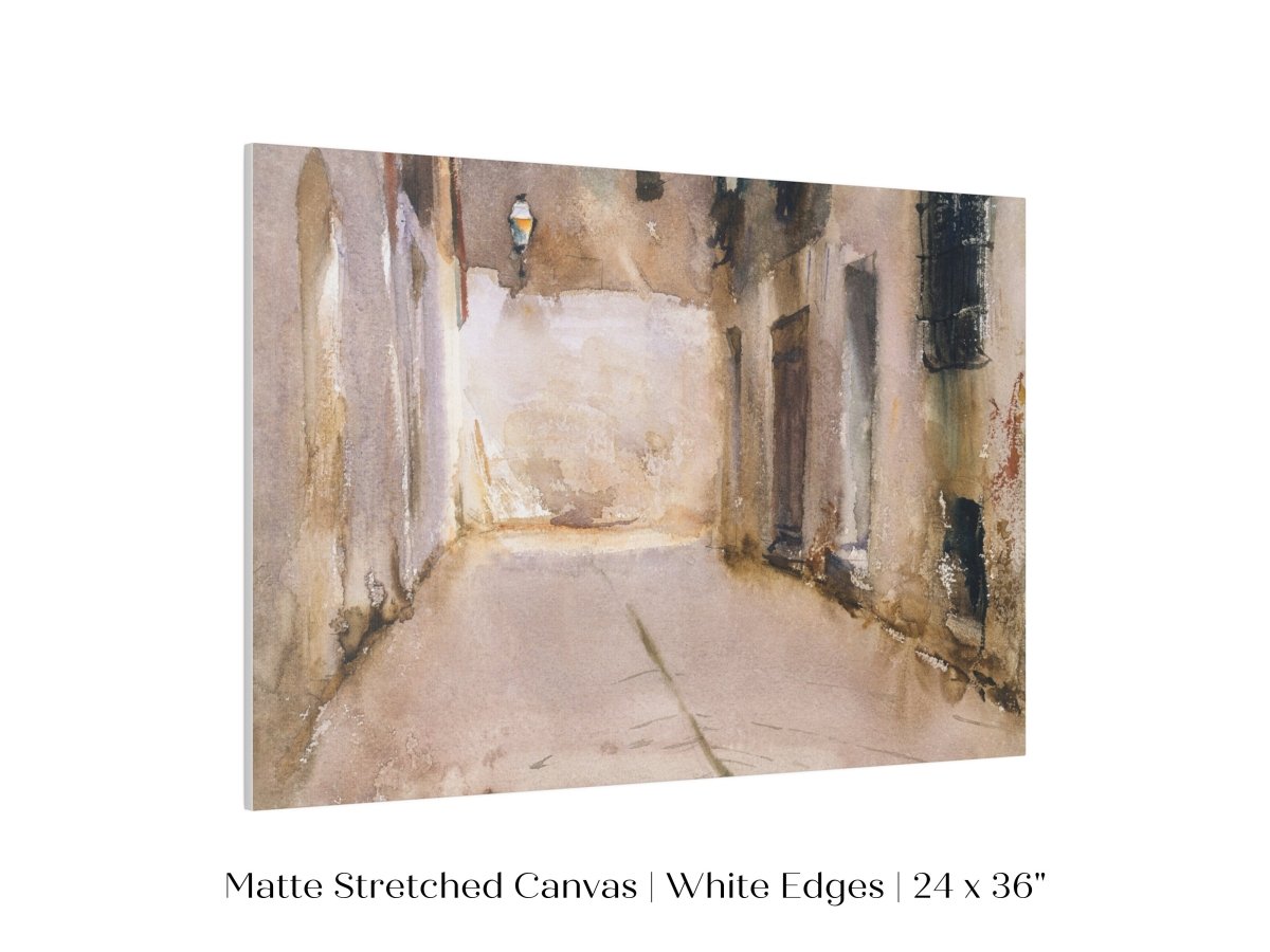 Venice Courtyard | P317 - Single Art Prints - Piccolo Fiore Prints