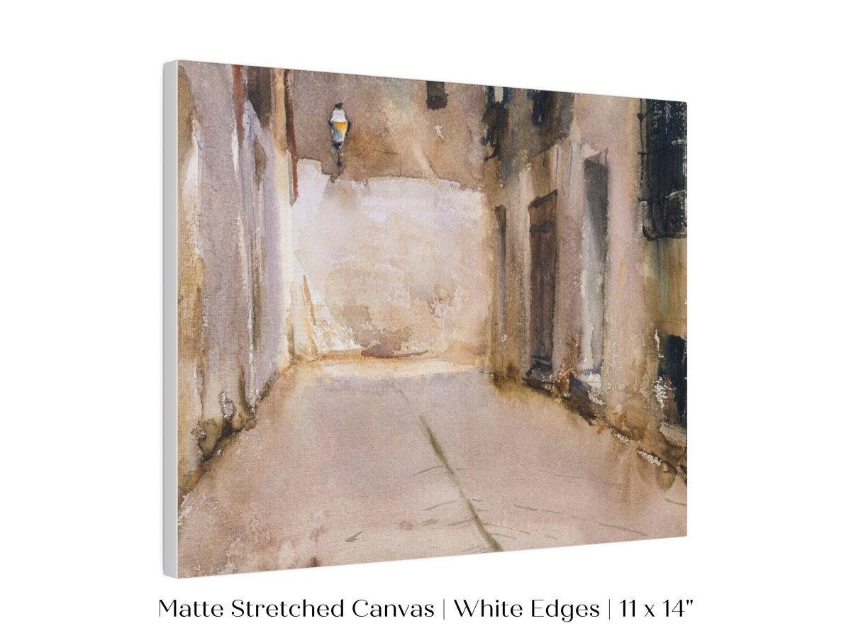 Venice Courtyard | P317 - Single Art Prints - Piccolo Fiore Prints