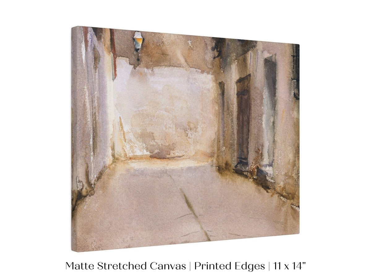 Venice Courtyard | P317 - Single Art Prints - Piccolo Fiore Prints