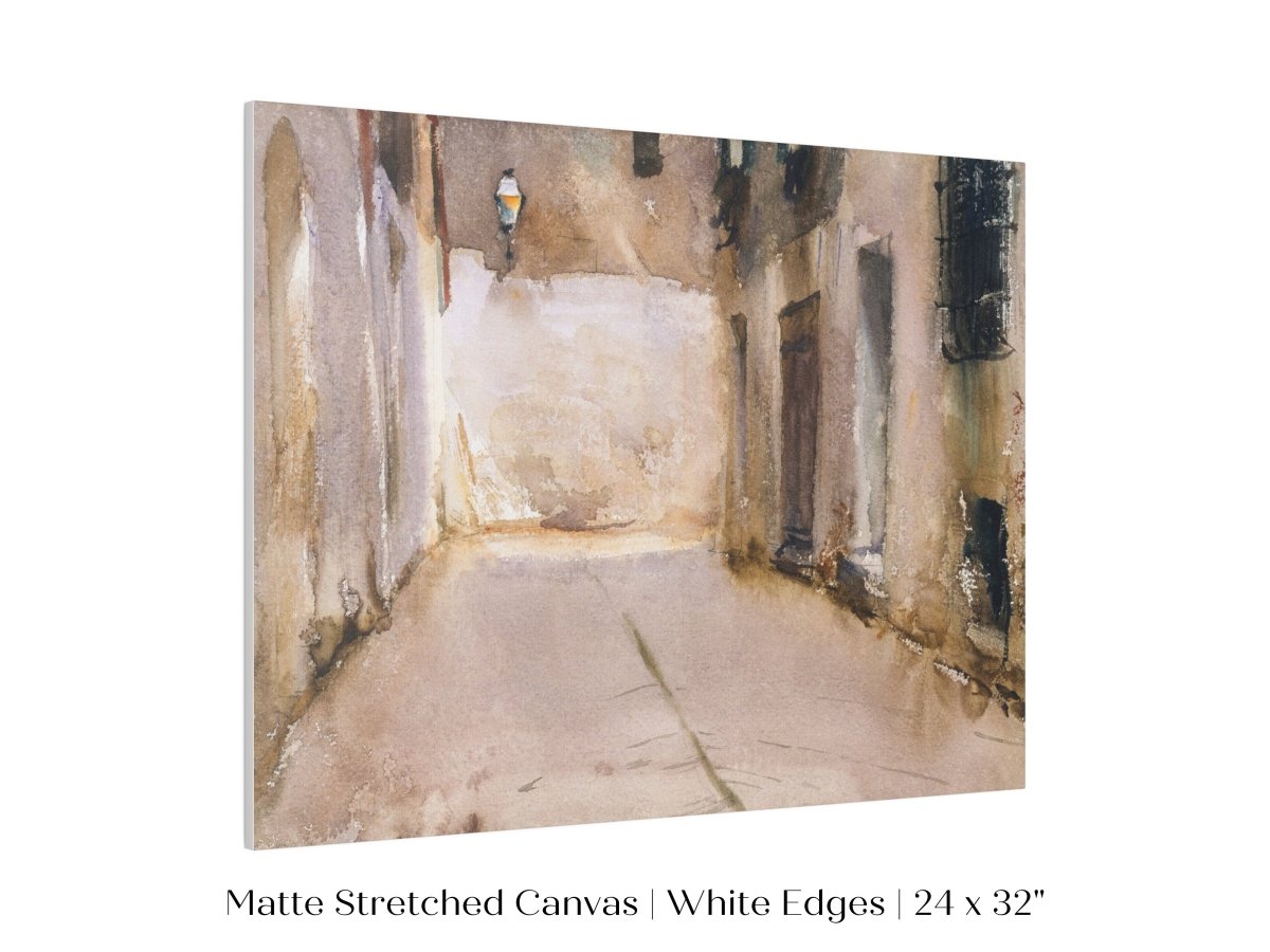 Venice Courtyard | P317 - Single Art Prints - Piccolo Fiore Prints