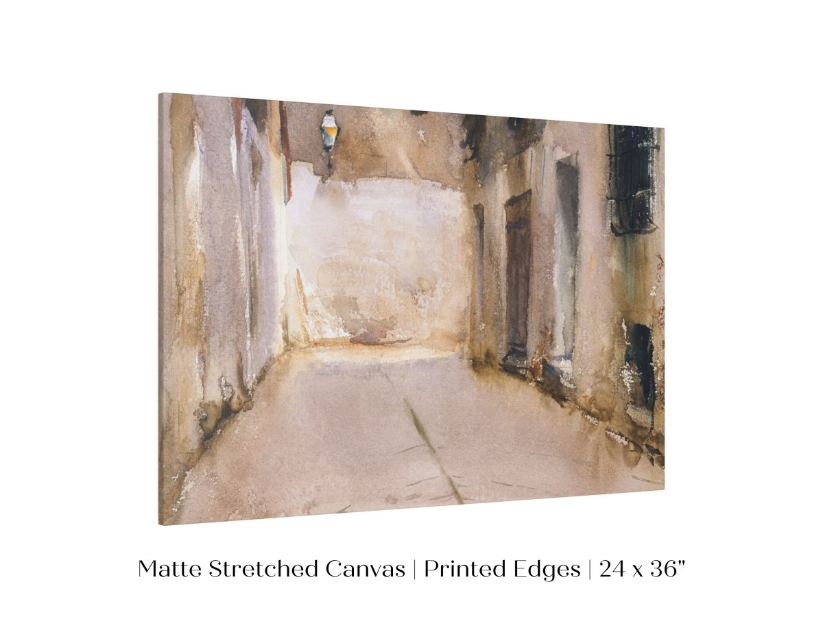 Venice Courtyard | P317 - Single Art Prints - Piccolo Fiore Prints