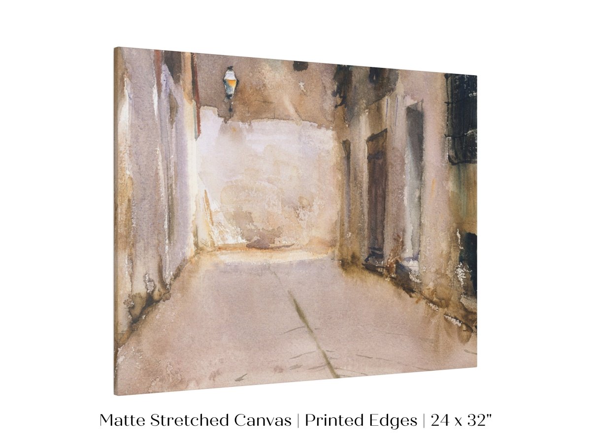 Venice Courtyard | P317 - Single Art Prints - Piccolo Fiore Prints