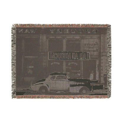 Vintage Americana | Woven Blanket - Woven Blanket - Piccolo Fiore Prints