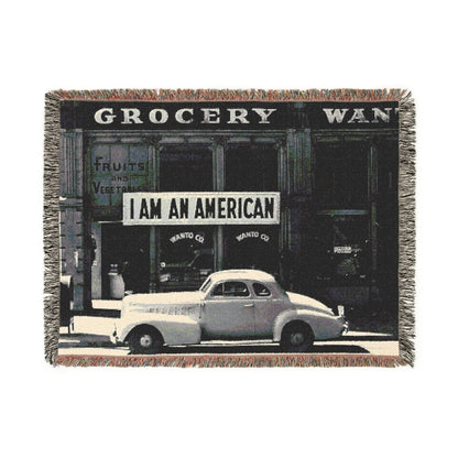 Vintage Americana | Woven Blanket - Woven Blanket - Piccolo Fiore Prints