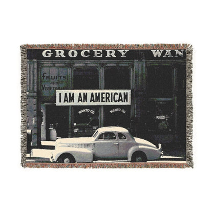 Vintage Americana | Woven Blanket - Woven Blanket - Piccolo Fiore Prints