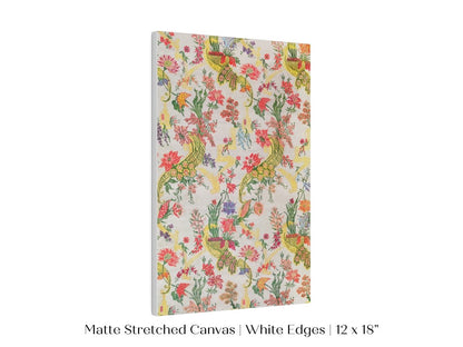 Vintage Floral Wallpaper Pattern | P145 - Single Art Prints - Piccolo Fiore Prints