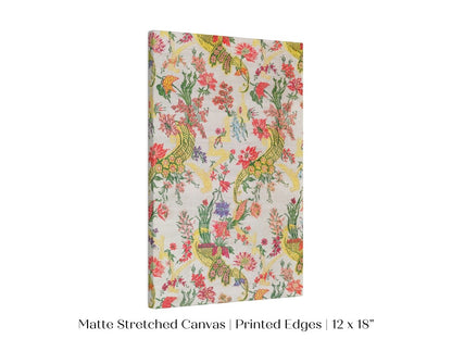 Vintage Floral Wallpaper Pattern | P145 - Single Art Prints - Piccolo Fiore Prints
