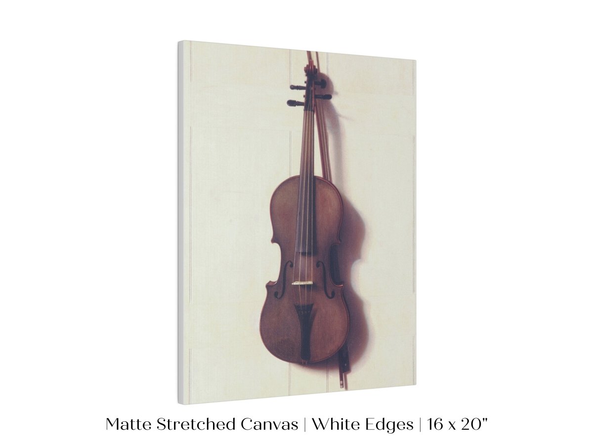 Violin and Bow | P404 - Single Art Prints - Piccolo Fiore Prints