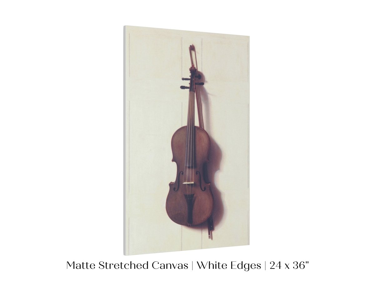 Violin and Bow | P404 - Single Art Prints - Piccolo Fiore Prints