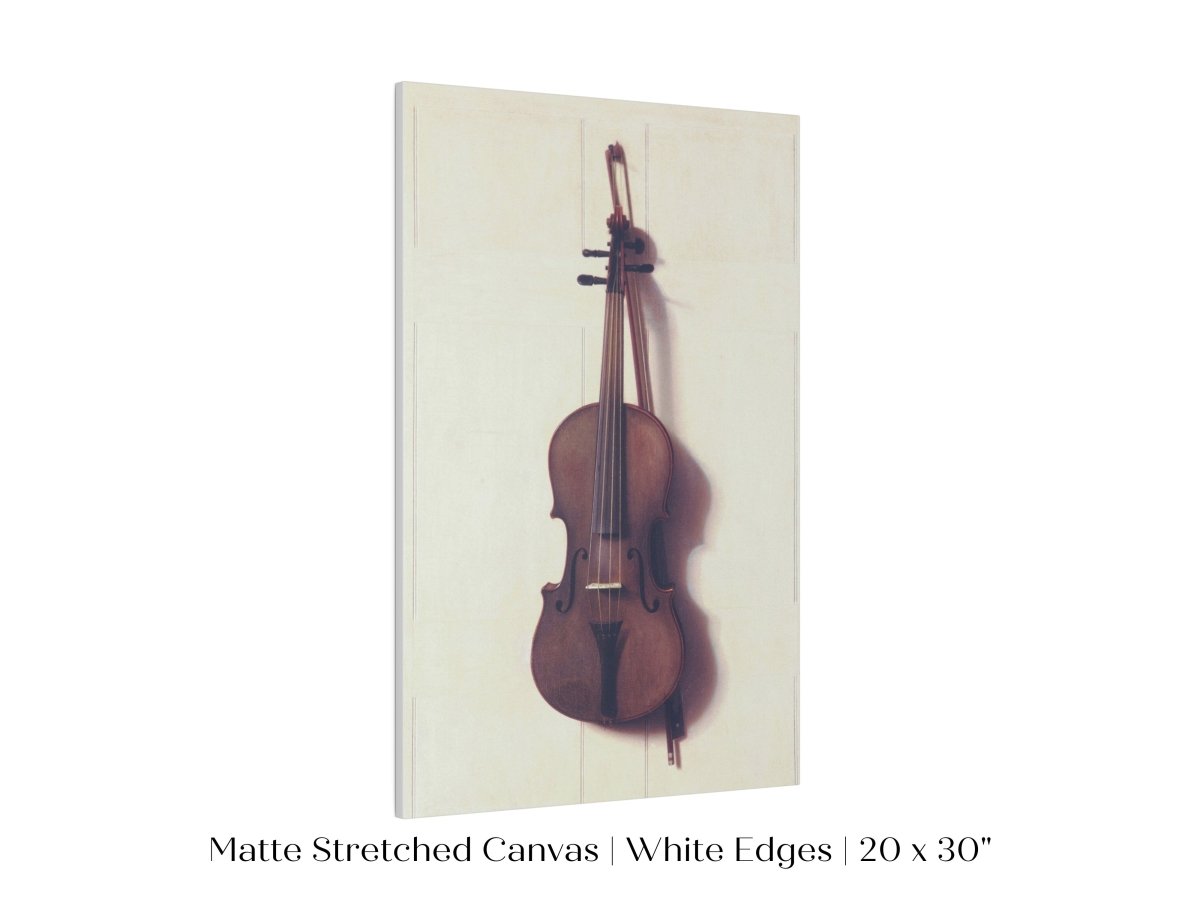 Violin and Bow | P404 - Single Art Prints - Piccolo Fiore Prints