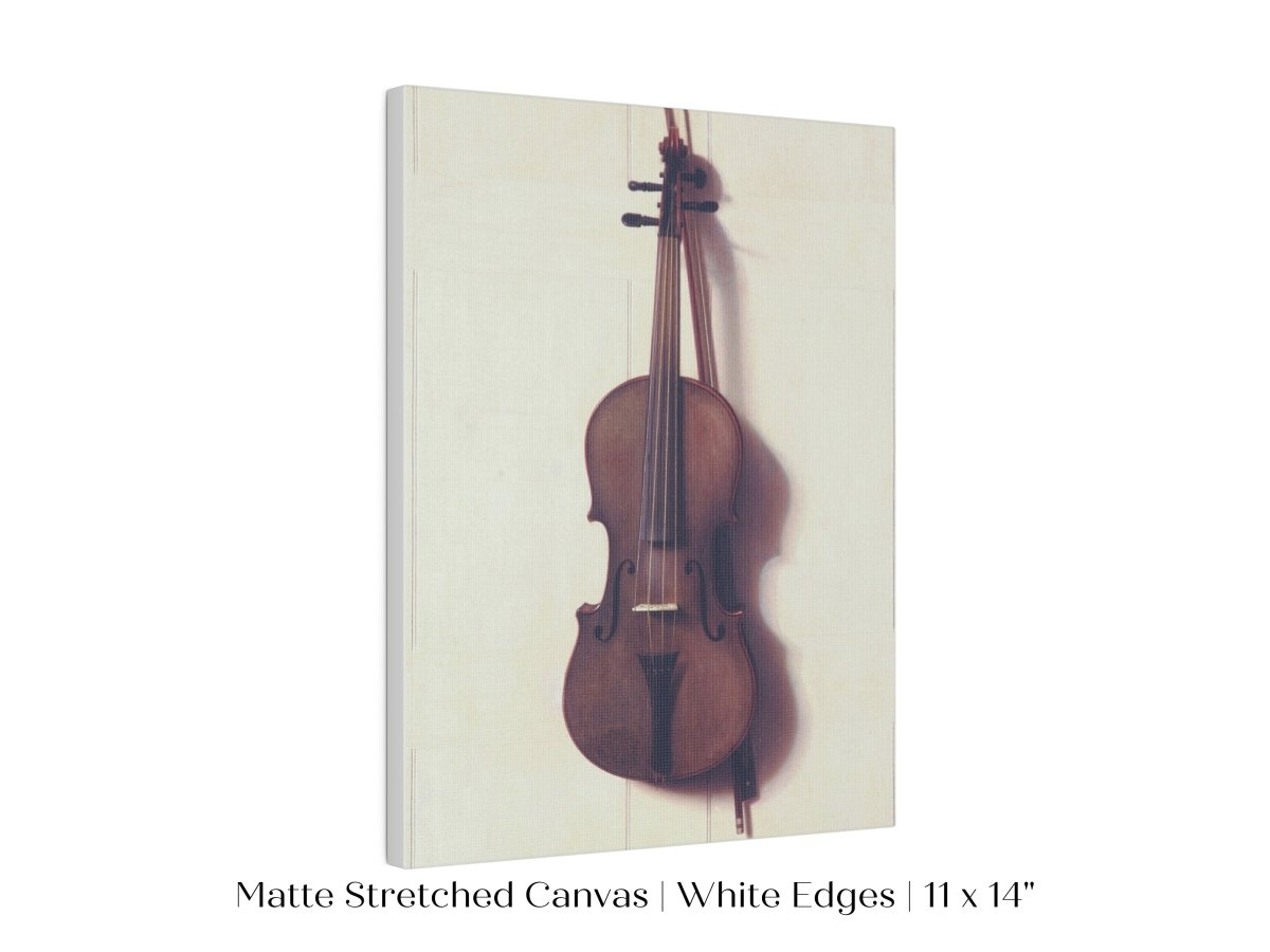 Violin and Bow | P404 - Single Art Prints - Piccolo Fiore Prints