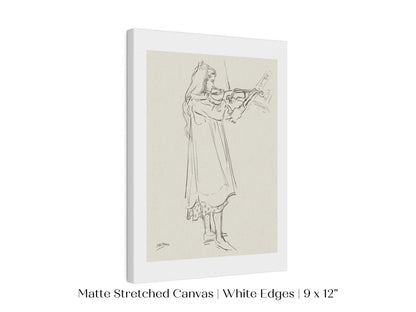 Violinist | P20 - Single Art Prints - Piccolo Fiore Prints