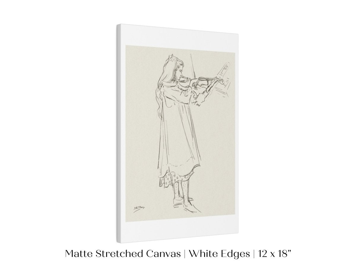 Violinist | P20 - Single Art Prints - Piccolo Fiore Prints