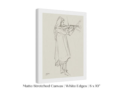 Violinist | P20 - Single Art Prints - Piccolo Fiore Prints