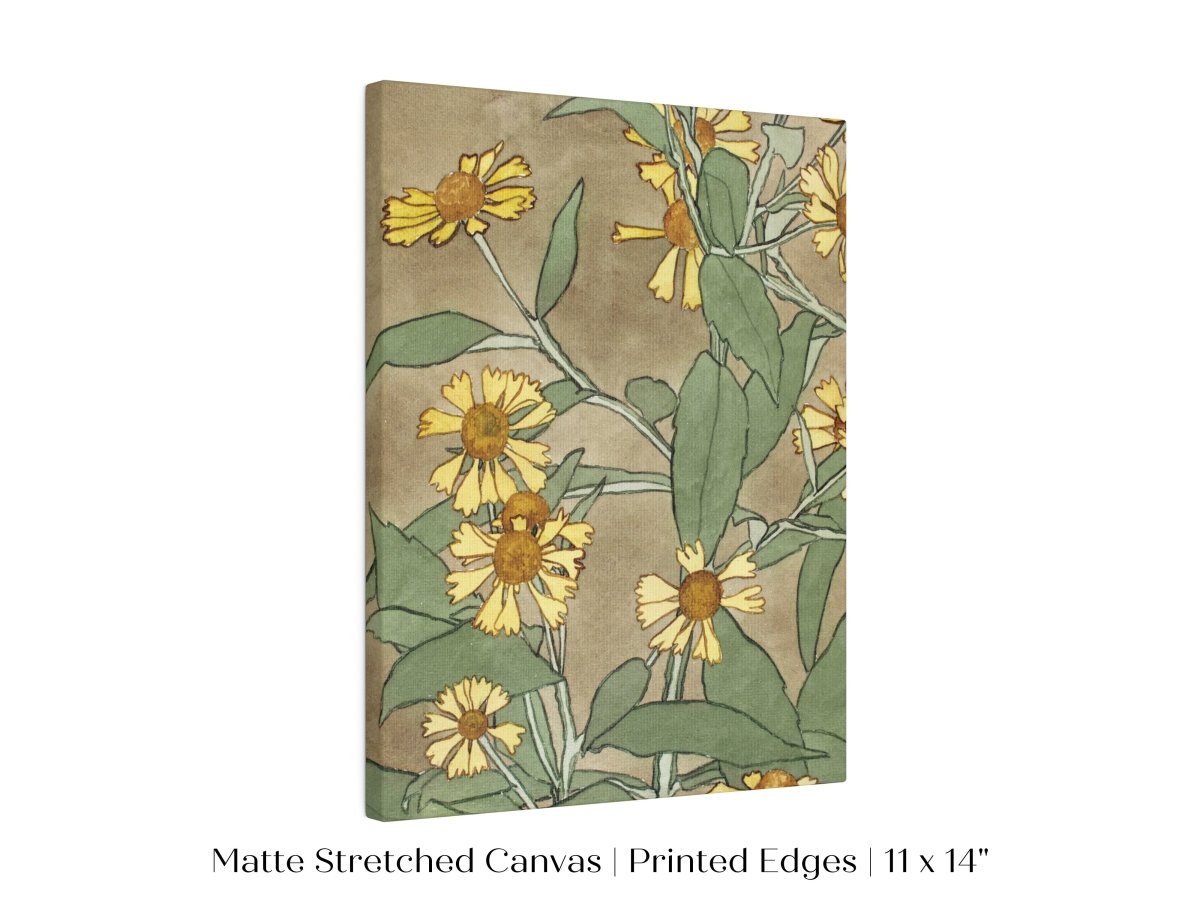 Watercolour Daisies | P286 - Single Art Prints - Piccolo Fiore Prints