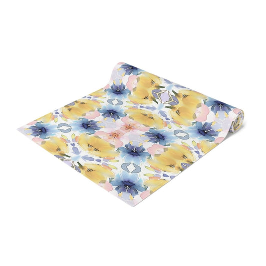 Wavy Blooms | Table Runner - Table Runner - Piccolo Fiore Prints