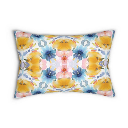 Wavy Blooms | Throw Pillow - Throw Pillow - Piccolo Fiore Prints