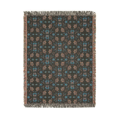 Wavy Blooms | Woven Blanket - Woven Blanket - Piccolo Fiore Prints
