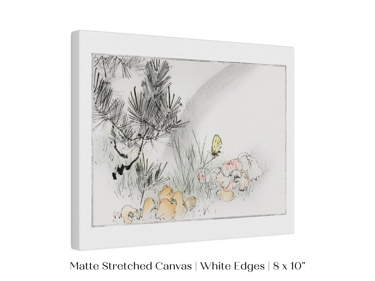 Wild Pine Tree | Vintage Japanese Art | P75 - Single Art Prints - Piccolo Fiore Prints