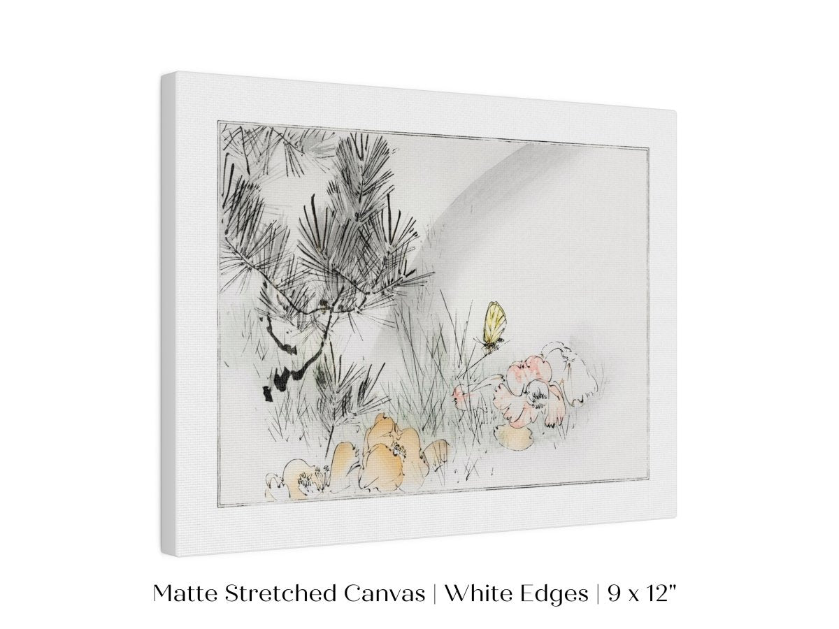 Wild Pine Tree | Vintage Japanese Art | P75 - Single Art Prints - Piccolo Fiore Prints