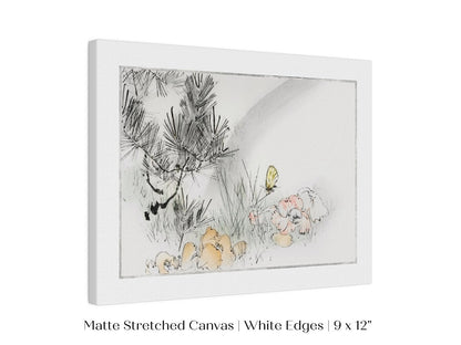 Wild Pine Tree | Vintage Japanese Art | P75 - Single Art Prints - Piccolo Fiore Prints