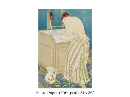 Woman Bathing | P134 - Single Art Prints - Piccolo Fiore Prints