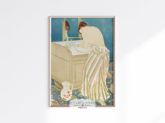 Woman Bathing | P134 - Single Art Prints - Piccolo Fiore Prints