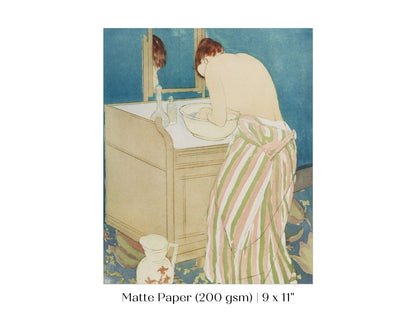 Woman Bathing | P134 - Single Art Prints - Piccolo Fiore Prints
