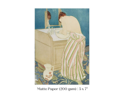 Woman Bathing | P134 - Single Art Prints - Piccolo Fiore Prints