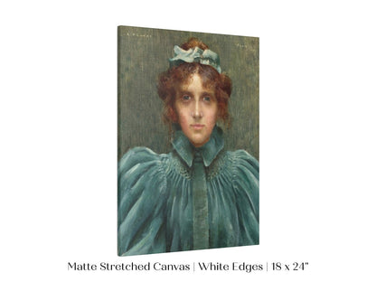 Woman in a Velvet Dress | P192 - Single Art Prints - Piccolo Fiore Prints