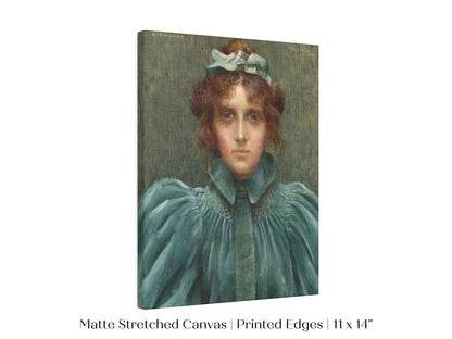 Woman in a Velvet Dress | P192 - Single Art Prints - Piccolo Fiore Prints