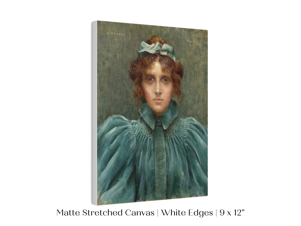 Woman in a Velvet Dress | P192 - Single Art Prints - Piccolo Fiore Prints