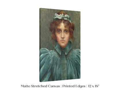 Woman in a Velvet Dress | P192 - Single Art Prints - Piccolo Fiore Prints