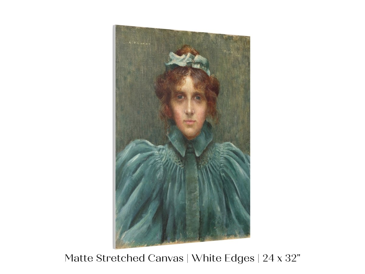 Woman in a Velvet Dress | P192 - Single Art Prints - Piccolo Fiore Prints