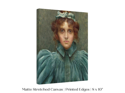 Woman in a Velvet Dress | P192 - Single Art Prints - Piccolo Fiore Prints