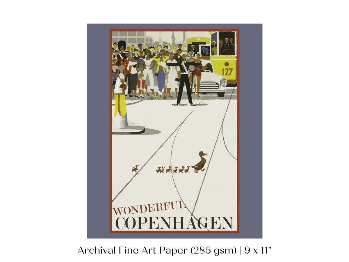 Wonderful Copenhagen | P468 - Single Art Prints - Piccolo Fiore Prints
