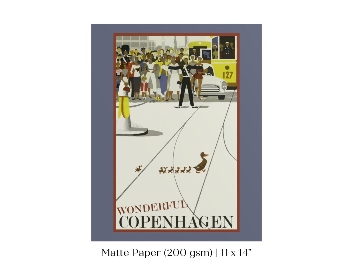 Wonderful Copenhagen | P468 - Single Art Prints - Piccolo Fiore Prints