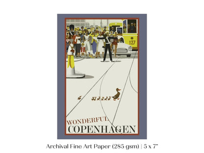 Wonderful Copenhagen | P468 - Single Art Prints - Piccolo Fiore Prints