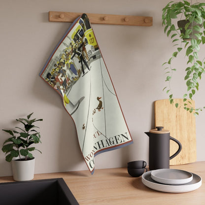 Wonderful Copenhagen | Tea Towel - Tea Towel - Piccolo Fiore Prints