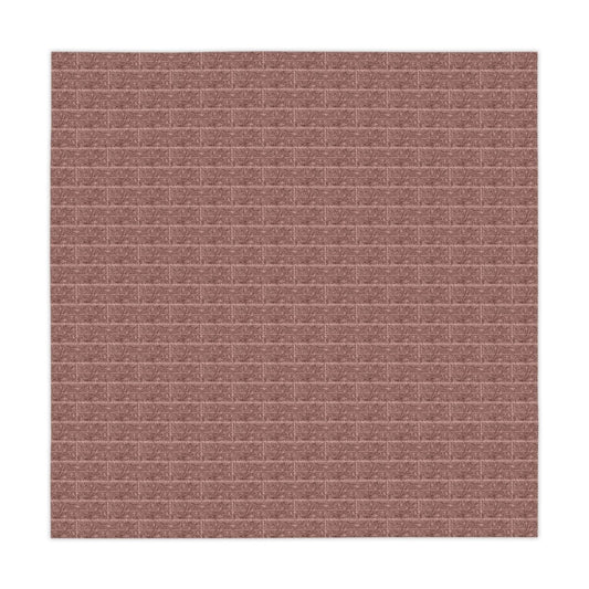 Woodblock - 1 - Pink&Brown | Tablecloth - Tablecloth - Piccolo Fiore Prints
