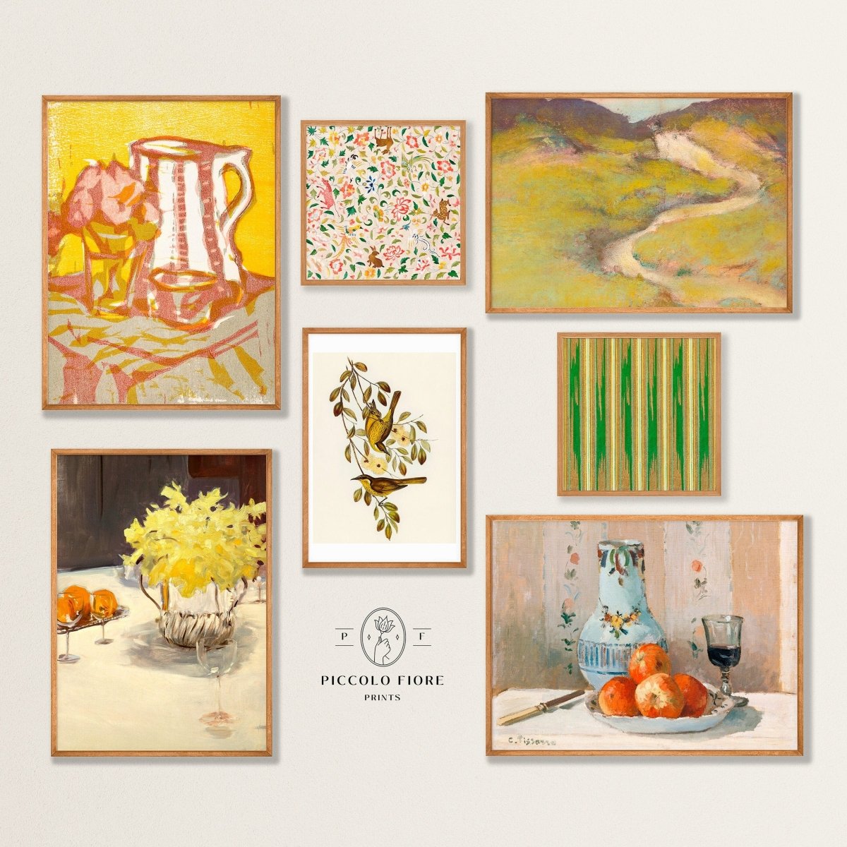 30 Digital Art Prints | GREEN Vibrant ECLECTIC BUNDLE | VB1 - Digital Art Bundle - Piccolo Fiore Prints