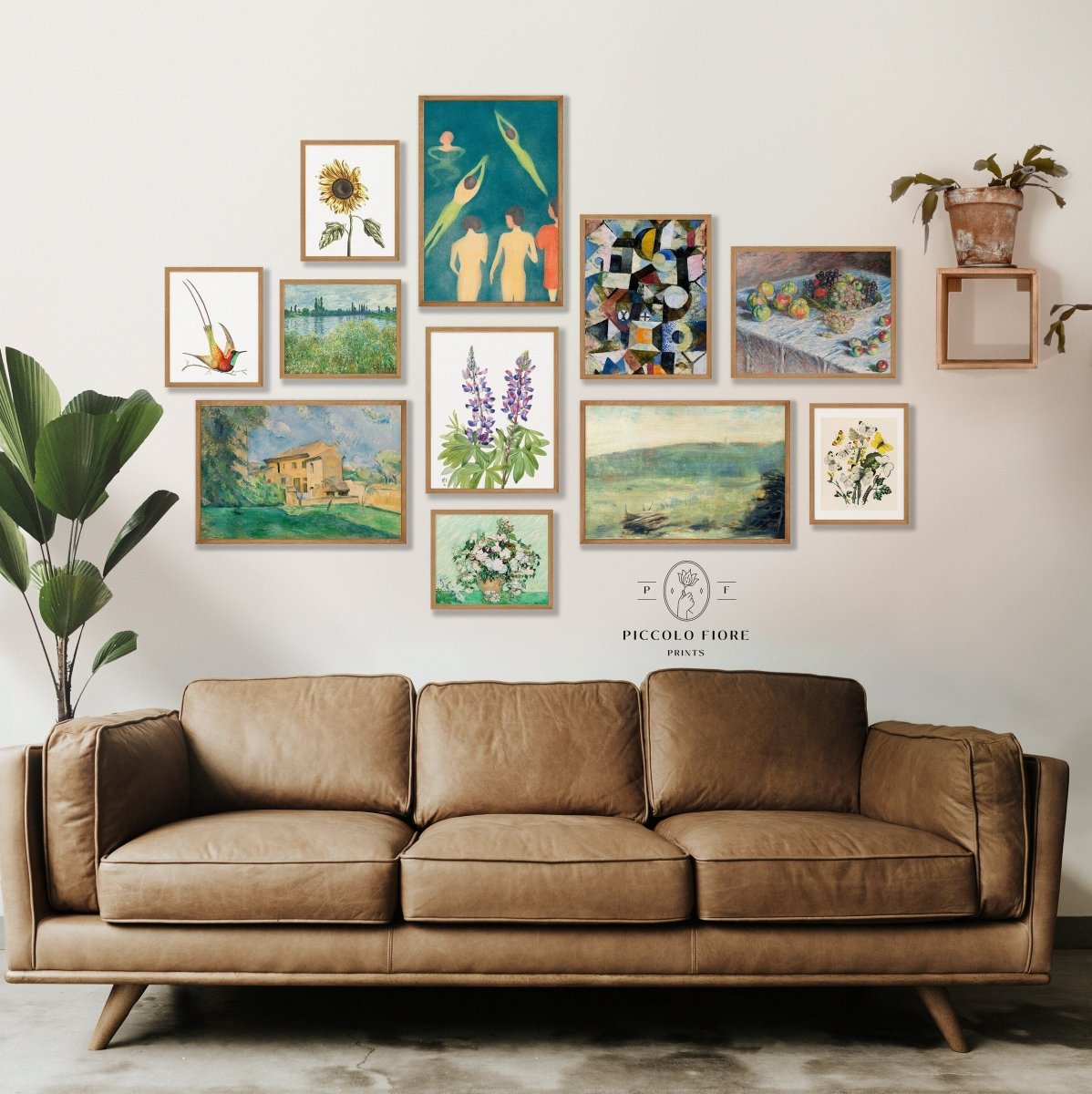 30 Digital Art Prints | GREEN Vibrant ECLECTIC BUNDLE | VB1 - Digital Art Bundle - Piccolo Fiore Prints