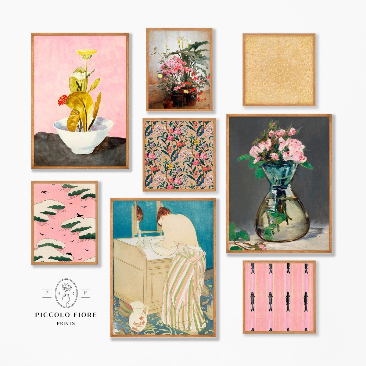 30 Digital Art Prints | PINK Vibrant ECLECTIC BUNDLE | VB4 - Digital Art Bundle - Piccolo Fiore Prints